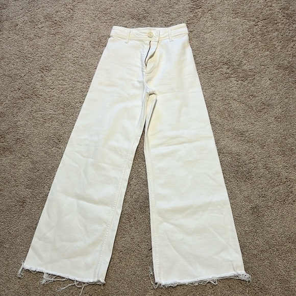 Zara Denim - ZARA WHITE JEANS